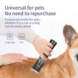 Dog Grooming Clippers , Professional Dog Grooming Kit , Cordless Dog Clippers for Thick Coats , Dog Hair Trimmer , Low Noise Dog Shaver Clippers , Quiet Pet Hair Clippers Tools for Dogs Cats,Black Black
