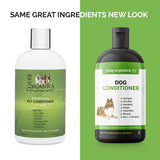 Hypoallergenic Dog Coat Conditioner- Detangles & Softens Fur, Calms Itching & Dryness, Organic Aloe Vera & Manuka Honey Soothes The Skin, Reduces Dandruff, Shedding, Scratching and More.