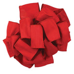 Offray Wired Edge Anisha Craft Ribbon, 4-Inch Wide by 10-Yard Spool, Red 4 Inch x 10 Yard