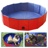Artilife Whelping Pool Whelping Box Portable Collapsible Foldable Leakproof Swimming Tub,Collapsible Bathtub,Swimming Slip Resistant,Dog Pet Bath Pool,Dog Pet Pool Bar (39inch Dia.x12inch H(100x30cm)) 39inch Dia.x12inch H(100x30cm)