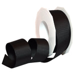 Morex Ribbon 06638/20-030 Grosgrain Polyester Ribbon, 1 1/2-Inch by 20-Yard, Black 1.5" x 20 Yd