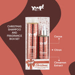 YUUP! Limited Edition Christmas Shampoo and Cologne Fragrance Spray for Dogs, 2 in 1 Kit Holiday Duo Shampoo & Spray