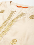 INDO ERA Women's Viscose Embroidered Straight Kurta Palazzo With Dupatta Set