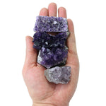 Namzi Amethyst Crystals, Amethyst Clusters for Witchcraft, Amathesis Crystal, Raw Amethyst, Natural Amethyst Geode Cave Healing Crystal Stones, Medium 1 Piece Set