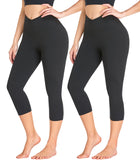 Buttery Soft Leggings for Women - High Waisted Tummy Control No See Through Workout Yoga Pants 1-black Small-Medium