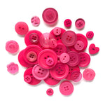 Buttons Galore and More Basics & Bonanza Collection – Extensive Selection of Novelty Round Buttons for DIY Crafts, Scrapbooking, Sewing, Cardmaking, and other Art & Creative Projects 8.0 oz Watermelon Splash