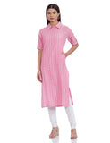 Jaipur Kurti Women's Cotton Blend A-Line Kurti