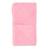 Bone Dry Pet Grooming Towel Collection Embroidered Absorbent Microfiber Drying Set, 15x30, Pink, 3 Count