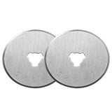 Zoid 28mm 2-Pk Rotary Refills, Cutting Wheel Blade Refills, Rotary Cutter Blades for Free-Hand Cutting and Crafting Projects 28mm 2-Pack