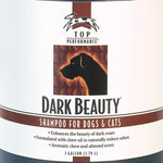 Top Performance Dark Beauty Dog and Cat Shampoo, 1-Gallon Gallon