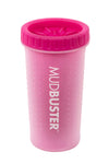 Dexas MudBuster Portable Dog Paw Cleaner, Large, Pink (PW720233)