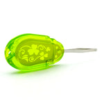 Clover 8611 Needle Threader for Embroidery Needles-Apple Green
