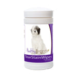Healthy Breeds Old English Sheepdog Tear Stain Wipes 70 Count
