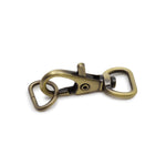 Dritz Swivel Hooks & D Rings 1/2in Antique Brass Bag & Tote Accessories, 1/2", 12ct Swivel Hooks & D-Rings
