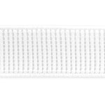 Dritz 9301W Ribbed Non-Roll Woven Elastic, White, 3/4-Inch by 1-Yard