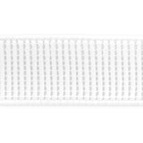 Dritz 9301W Ribbed Non-Roll Woven Elastic, White, 3/4-Inch by 1-Yard