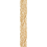 Berwick Offray Gold Offray Metallic Web Craft Ribbon, 7/8-Inch x 9-Feet Metallic Gold