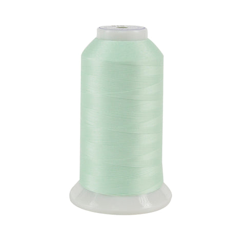 Superior Threads - Smooth Polyester Sewing Thread for Serger, Bobbin Thread, and Quilting, So Fine #518 Barely Green, 3,280 Yd. Cone 3280 yd