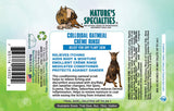 Nature's Specialties Colloidal Oatmeal Creme Rinse Ultra Concentrated Conditioner for Pets, Makes up to 3 Gallons, Natural Choice for Professional Groomers, Relief for Dry Flaky Skin, Made in USA, 16 oz 16oz