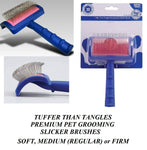 Show Tech Transgroom Tuffer Than Tangles Slicker with Regular Pins 1 Pack