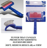 Show Tech Transgroom Tuffer Than Tangles Slicker with Regular Pins 1 Pack