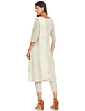 BIBA Women's cotton a line Salwar Suit Set