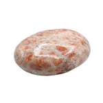 Sunstone Palm Stone - Hot Massage Worry Stone for Natural Body Chakra Balancing, Reiki Healing and Crystal Grid Sunstone
