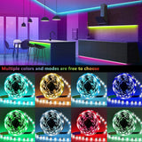 50ft Led Strip Lights Smart Sync Music Led Lights for Bedroom Home Decoration, APP Control 50ft
