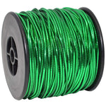 Morex Ribbon - 1318/50-607 Elastic Stretch Cord Ribbon, 1/16 inch by 50 Yards, Green 1/16" X 50 YD