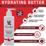 Warren London Hydrating Butter Leave-in Dog Conditioner Lotion for Skin and Coat | Aloe Dog Conditioner for Pet Fur, Hair, Dry Skin, & Dandruff | Use After Dog Shampoo & Bathing | Made in USA | Pomegranate 1gal Pomegranate - 128oz