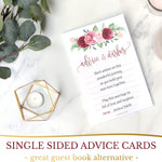 Bridal Shower Games - 5 Activities for 25 Guests - Double Sided Games - Rose Gold