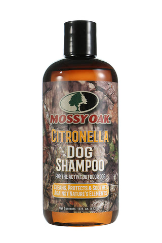 Mossy Oak Citronella Dog Shampoo for Active Outdoor Dogs