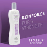BioSilk for Dogs Silk Therapy Whitening Shampoo | Best Brightening Dog Shampoo for White Dogs to Keep A Clean, White Coat, 12 Oz Shampoo Bottle for All Dogs, Pack of 2 12 oz - 2 Pack