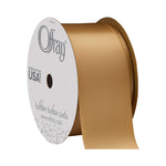 Berwick Offray 980644 1.5" Wide Single Face Satin Ribbon, Old Gold Yellow, 4 Yds 12 Foot (Pack of 1)