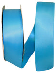 Reliant Ribbon 4950-913-09K Double Face Satin Ribbon, 1-1/2 Inch X 50 Yards, Turquoise