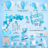 Baby Shower Decorations for Boy - Delight Your Guests with Our Elegant and Premium Quality Decor Set - Complete and Easy Setup with Beautifully Themed Colors and Variety