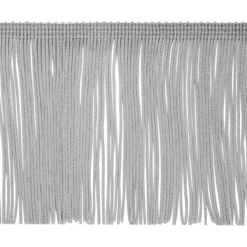 Expo International Trims by the Yard 4" Chainette Fringe Trim | Gray | (5 yard cut)