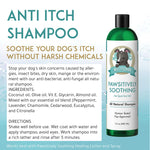 MUTTSCRUB Pawsitively Soothing Anti Itch Shampoo for Dogs - Dog Shampoo for Hot Spots, Allergies, Mange, Soothing Shampoo Wash