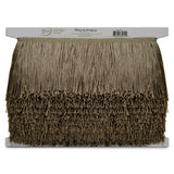 Trims by the Yard 4" Chainette Fringe Trim | Taupe | (5 yard cut)