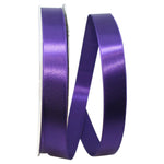 Reliant Ribbon 5000-064-05C Double Face Satin Allure Dfs Ribbon, 7/8 Inch X 100 Yards, Purple