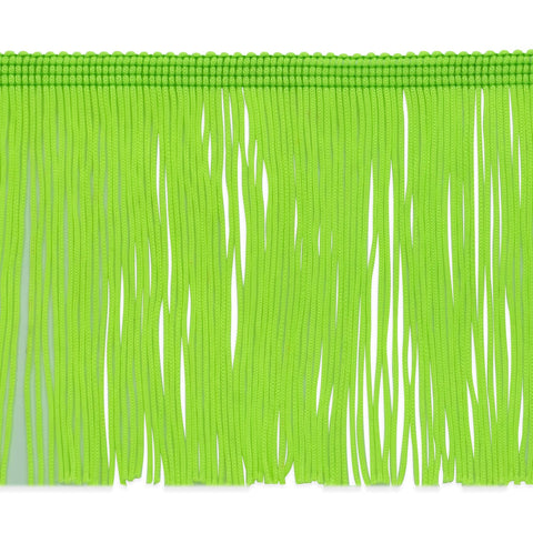 Expo International Trims by the Yard 4" Chainette Fringe Trim | Lime | (5 yard cut)