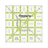 Omnigrip by Omnigrid Non-Slip Ruler, 5" Square 5" x 5"