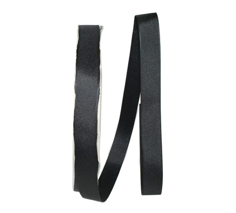Reliant Ribbon Grosgrain Style Ribbon, 7/8 Inch X 100 Yards, Black