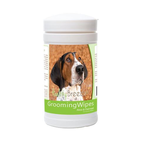 Healthy Breeds Treeing Walker Coonhound Grooming Wipes 70 Count