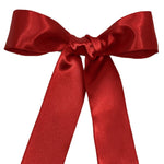Morex Ribbon Wired Satin Ribbon, 1.5 inch by 10 Yard, Red, 09609/10-609 1-1/2 inch by 10 yards
