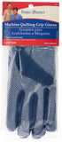 Dritz Fons & Porter 7855 Machine Quilting Grip Gloves, Blue, Size Medium Medium (Pack of 2)