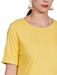 Amazon Brand - Tavasya Women's Rayon Salwar Suit Yellow L