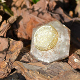 Orgonite Crystal – Aura Healing E-Energy Protection Selenite Orgone Energy Generator Dodecahedron Crystal for – Healing Chakra Entity Protection Meditation Tool
