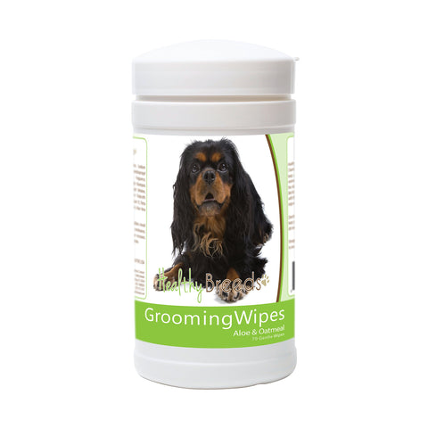 Healthy Breeds English Toy Spaniel Grooming Wipes 70 Count