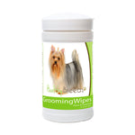 Healthy Breeds Yorkshire Terrier Grooming Wipes 70 Count Yorkshire Terrier, Light Brown